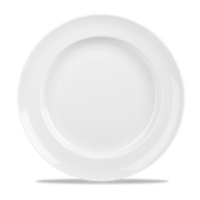 Art De Cuisine Future Care White Footed Dinner Plate 10"