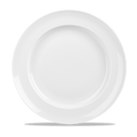 Art De Cuisine Future Care White Footed Dinner Plate 10"