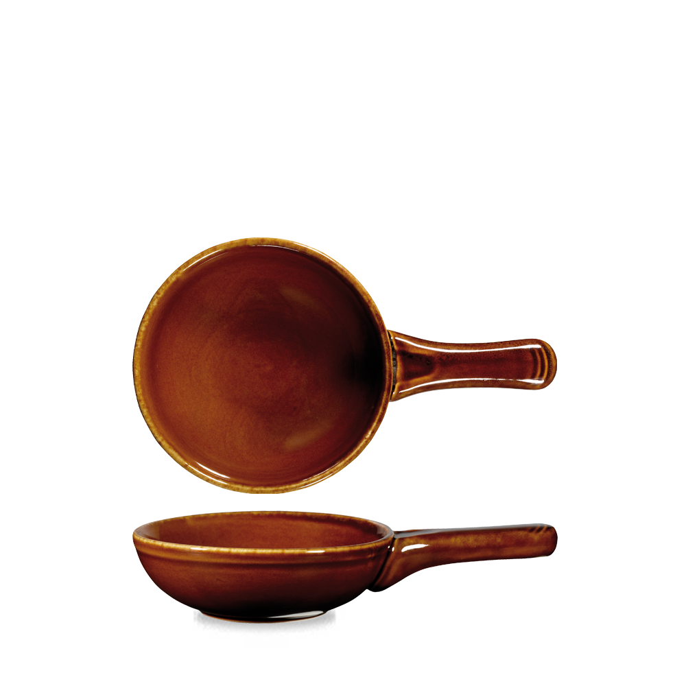 Art De Cuisine Rustic Brown Small Skillet 13oz