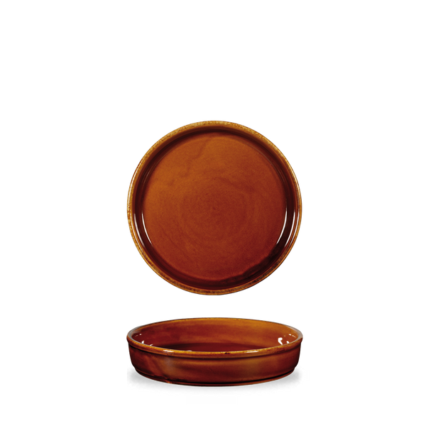 Art De Cuisine Rustic Brown Pie Dish 17cm