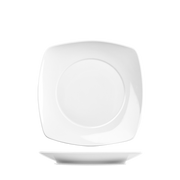 Art De Cuisine Menu White Porcelain Square Plate 6 7/8"