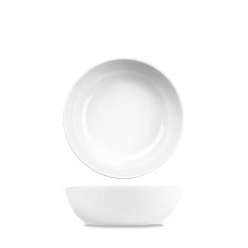 Art De Cuisine Menu White Porcelain Bowl 5.25"