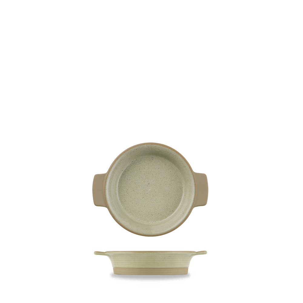 Art De Cuisine Igneous Natural Individual Dish 5.5"