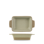 Art De Cuisine Igneous Natural Rectangular Dish 7"