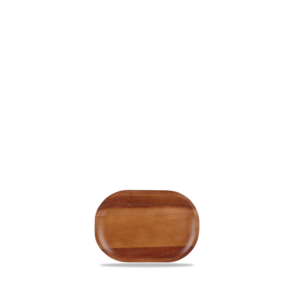 Brown Acacia Wood Large Moonstone Board 20 x 29cm