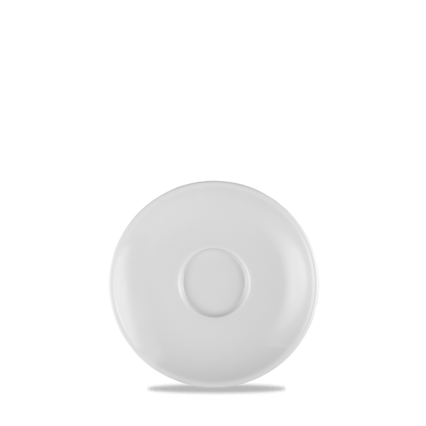 Art De Cuisine Menu White Porcelain Small Saucer 5"