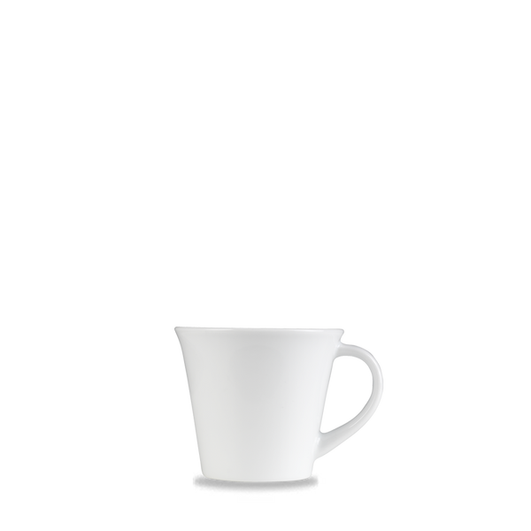 Art De Cuisine Menu White Porcelain Flared Teacup 8oz