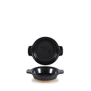 Art De Cuisine Igneous Black Individual Dish 5.5"