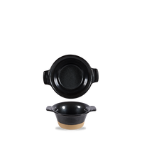 Art De Cuisine Igneous Black Small Pie Dish 5.5"