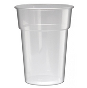 20oz to Brim Disposable Pint Cup (CE)