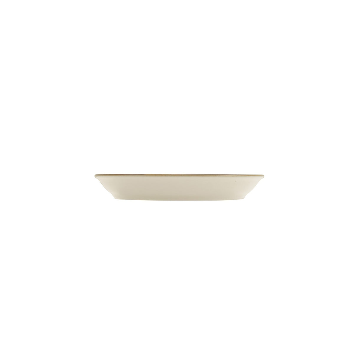Miro grey porcelain coupe plate 19cm, alternative view