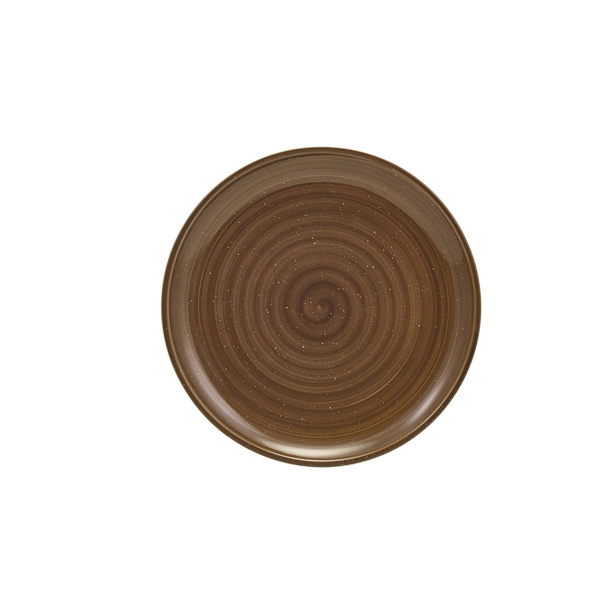 Miro grey porcelain coupe plate 27.5cm, alternative view