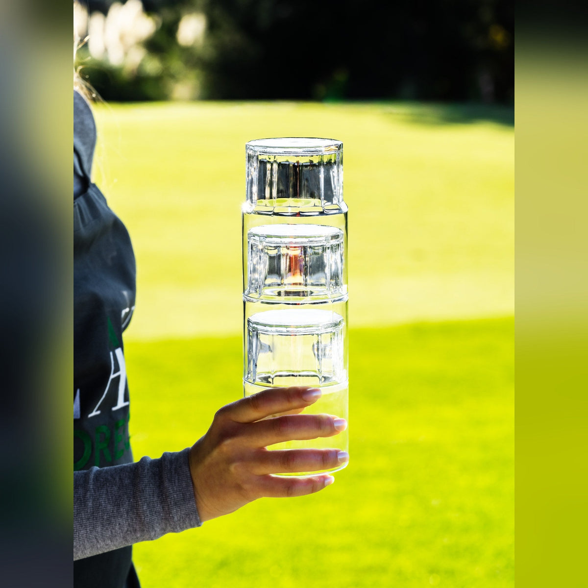 Bonn crystal-look glass stackable tumbler 51cl, lifestyle image