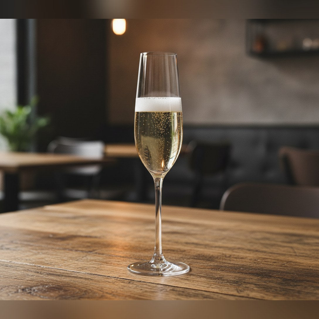Sonore lead-free crystal champagne flute 22cl, lifestyle image