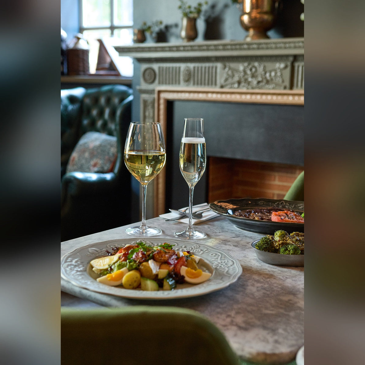 Sonore lead-free crystal champagne flute 22cl, lifestyle image