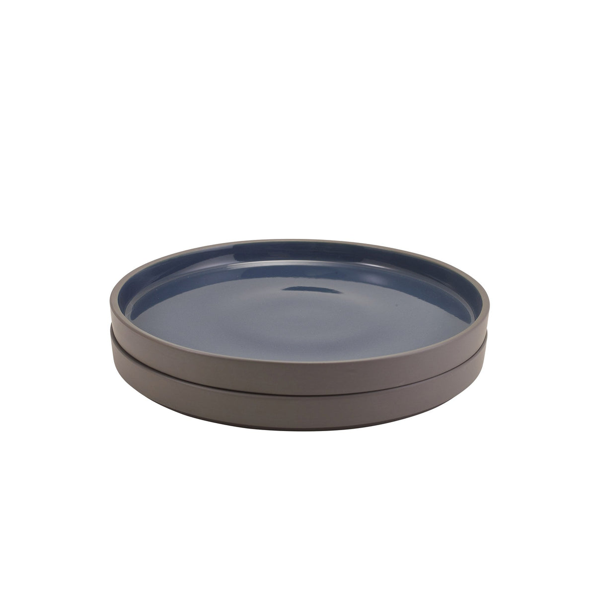 Kava blue porcelain presentation plate 25cm, alternative view