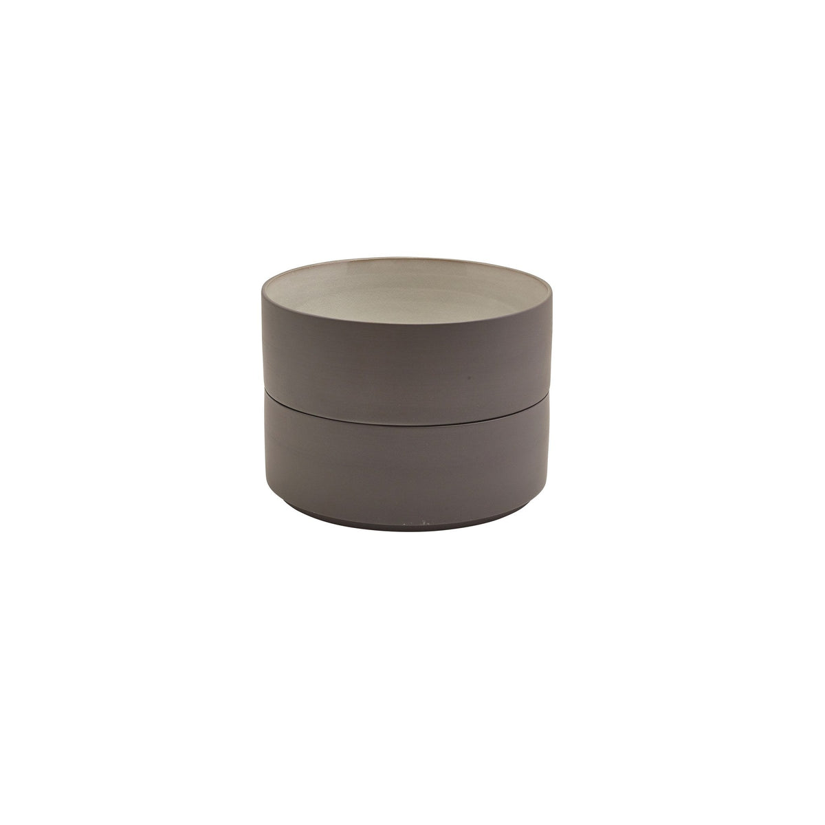 Kava grey porcelain presentation bowl 15.5cm, alternative view