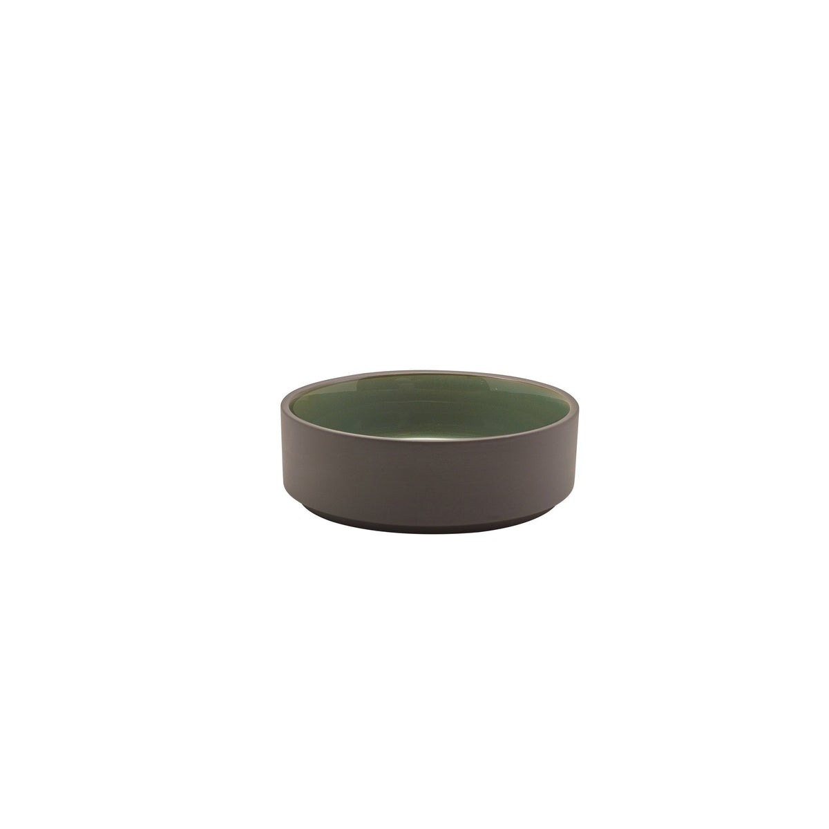 Kava green porcelain presentation bowl 13cm, alternative view