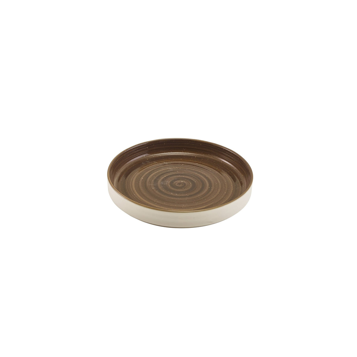 Miro grey porcelain presentation plate 18cm, alternative view