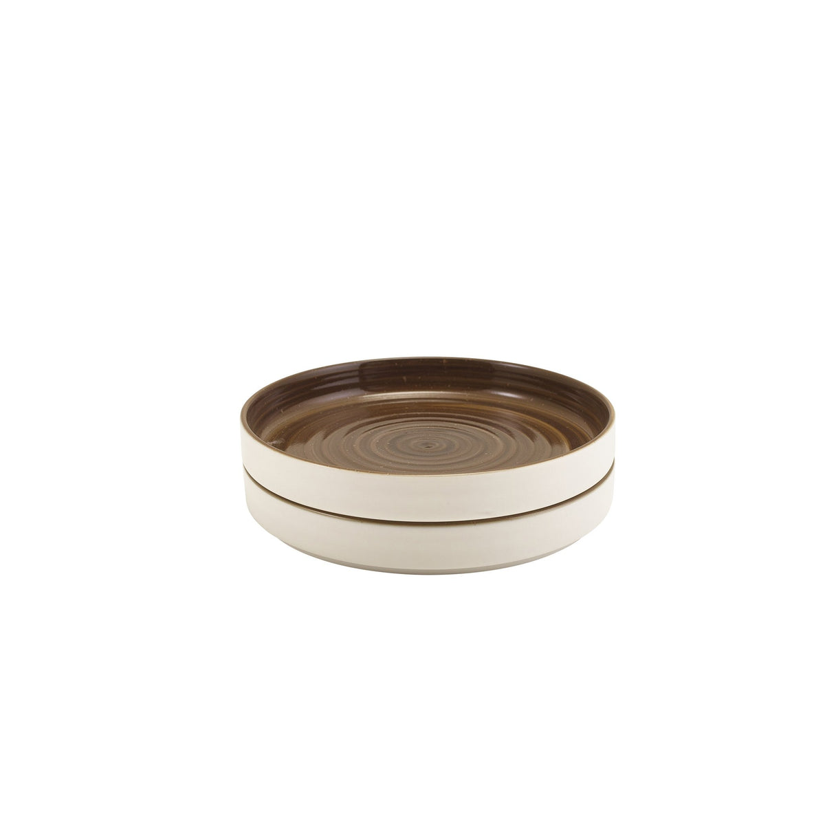Miro grey porcelain presentation plate 18cm, alternative view