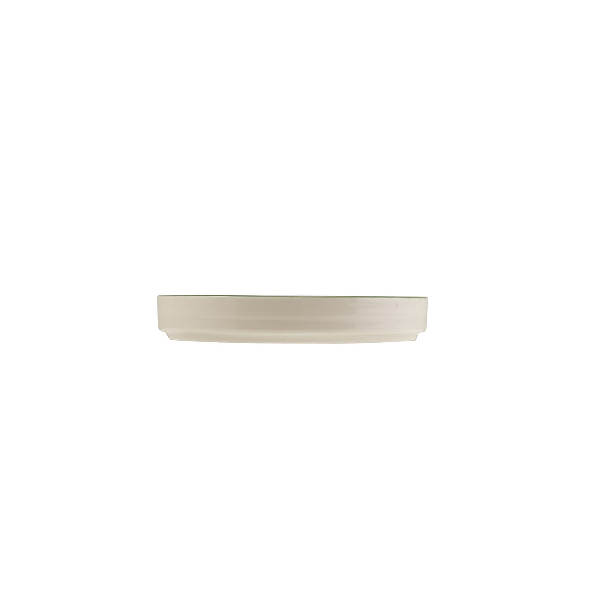 Miro green reactive glaze porcelain presentation plate 18cm, alternative view