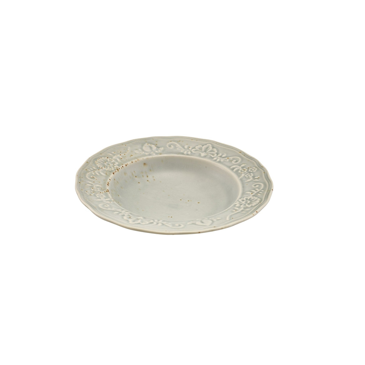 Reverie Iris porcelain deep winged plate 23cm, alternative view