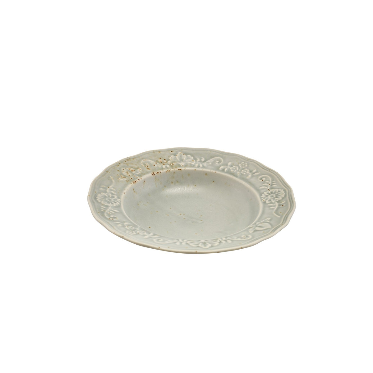 Reverie Iris porcelain deep winged plate 23cm, alternative view