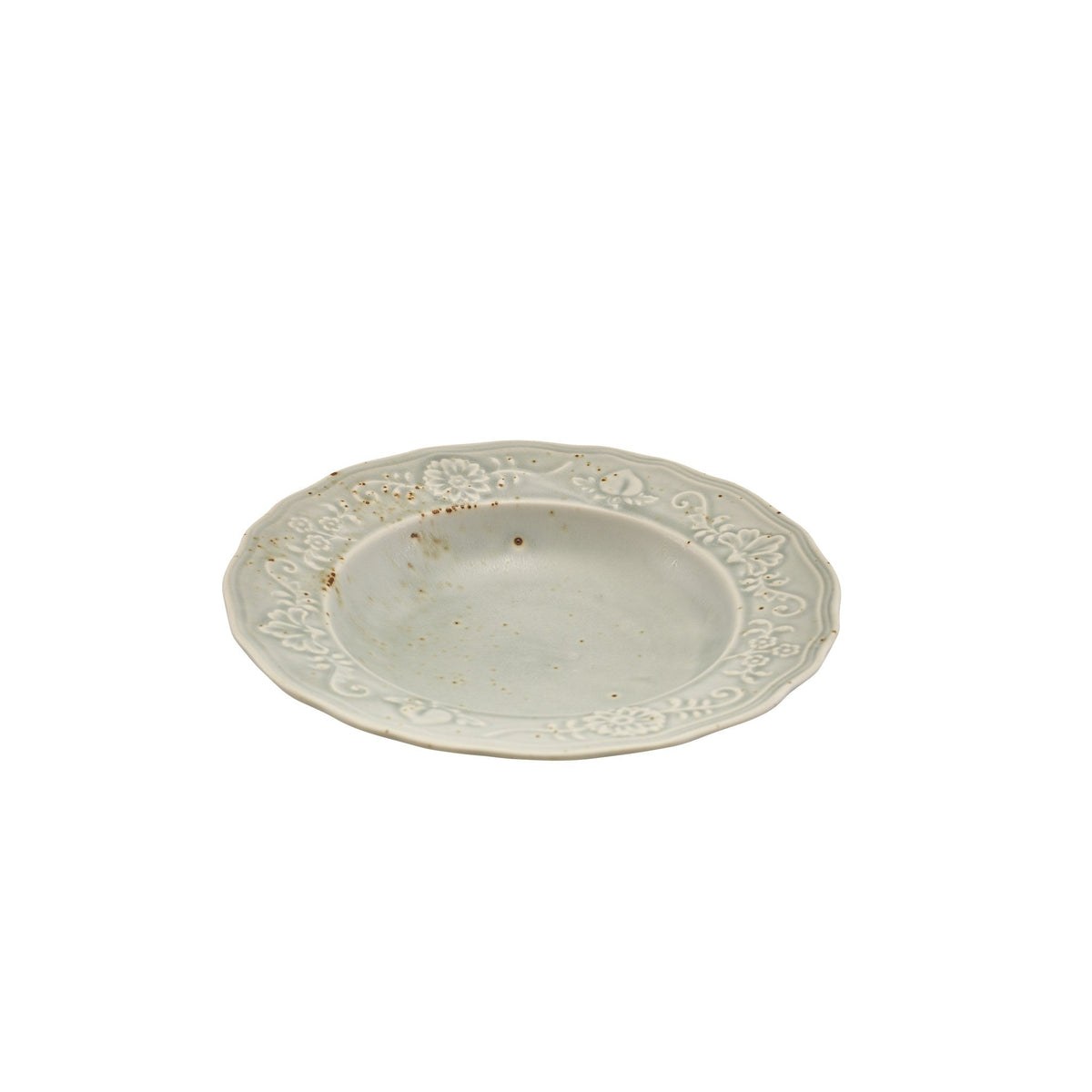Reverie Iris porcelain deep winged plate 23cm, alternative view