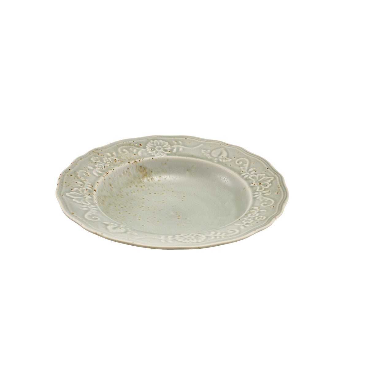 Reverie Iris porcelain deep winged plate 26.5cm, alternative view