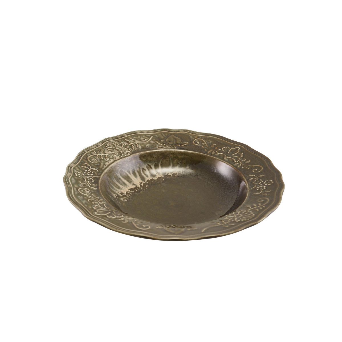 Reverie Ivy deep winged porcelain plate 26.5cm, alternative view