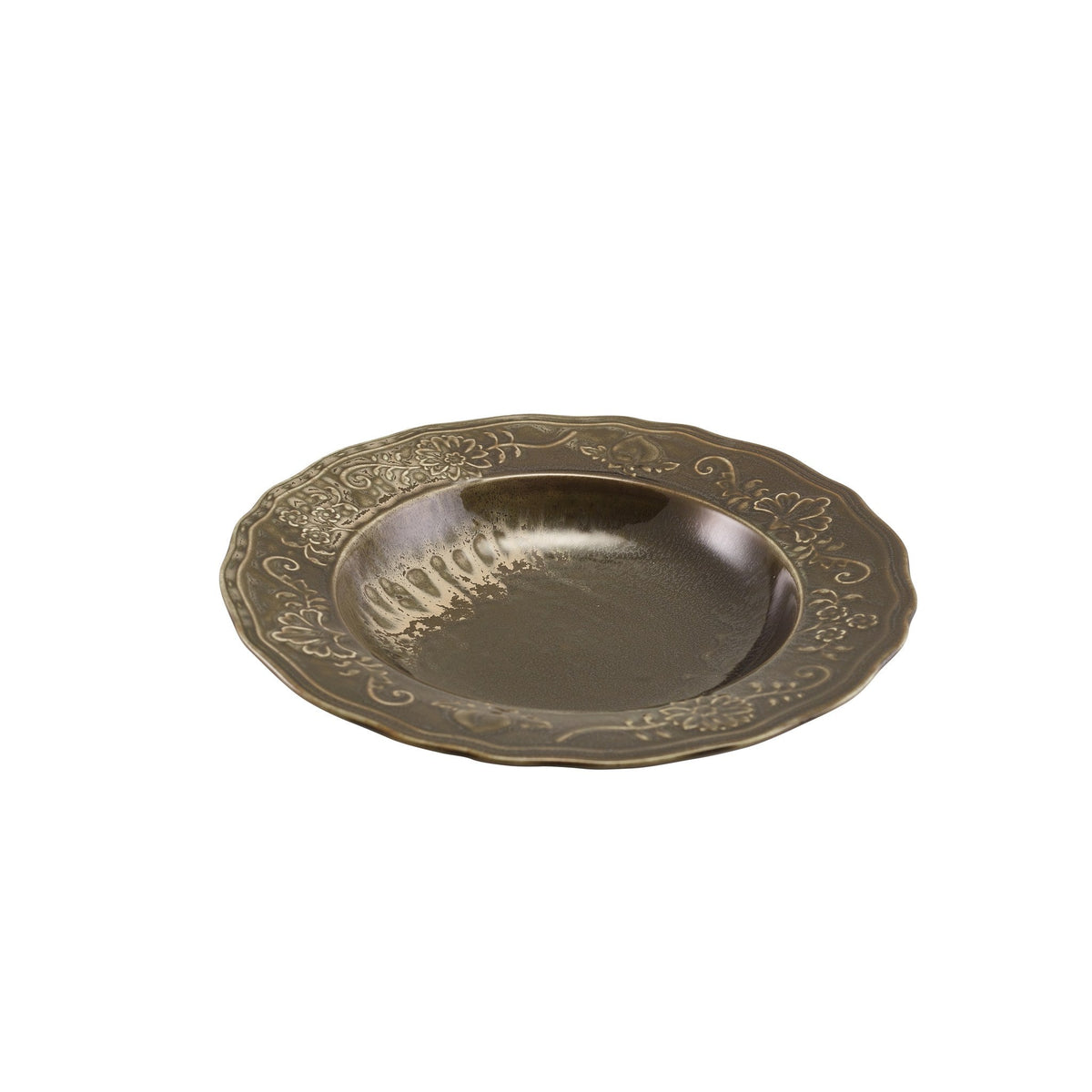 Reverie Ivy deep winged porcelain plate 26.5cm, alternative view