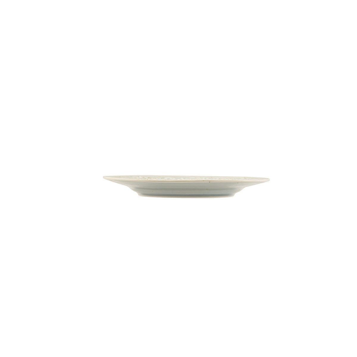 Reverie Iris porcelain winged plate 21cm with embossed edges, alternative view