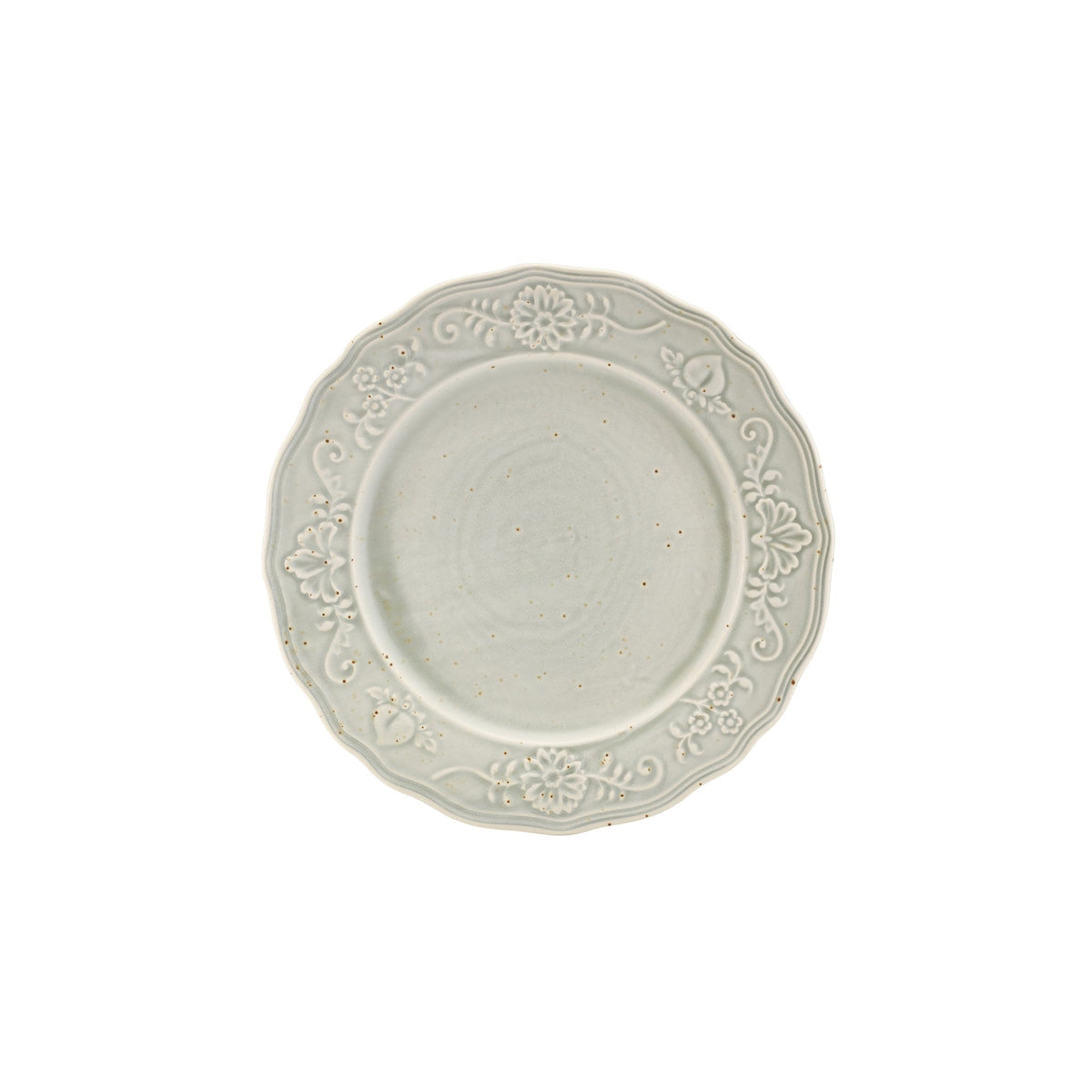 Reverie Iris porcelain winged plate 30cm, alternative view