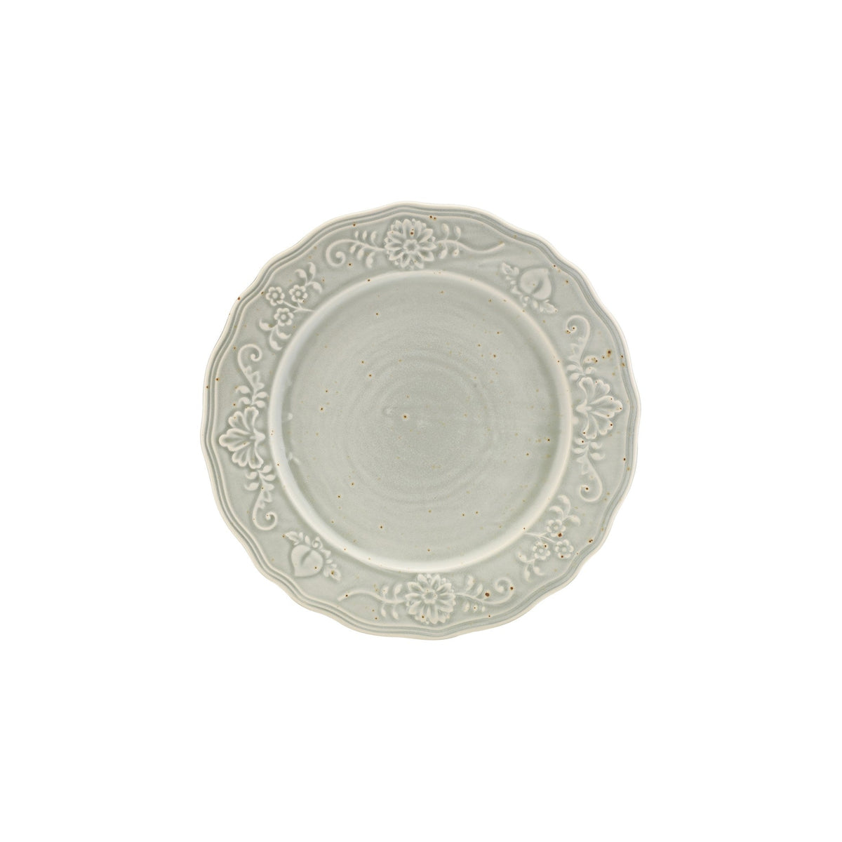 Reverie Iris porcelain winged plate 30cm, alternative view