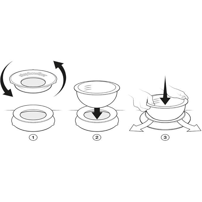 Microplane Staybowlizer Coloured Silicone Bowl Stabiliziers - BESPOKE 77