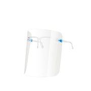 Face Shield with Glasses Frame