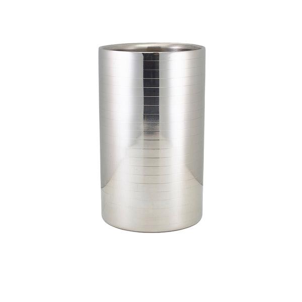 GenWare Ribbed Stainless Steel Wine Cooler - BESPOKE 77