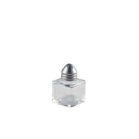 Individual Glass Pepper Pot 30 x 30 x 50mm - BESPOKE 77
