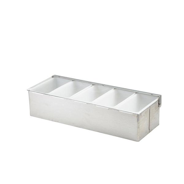 GenWare 5 Part Stainless Steel Condiment Holder - BESPOKE 77