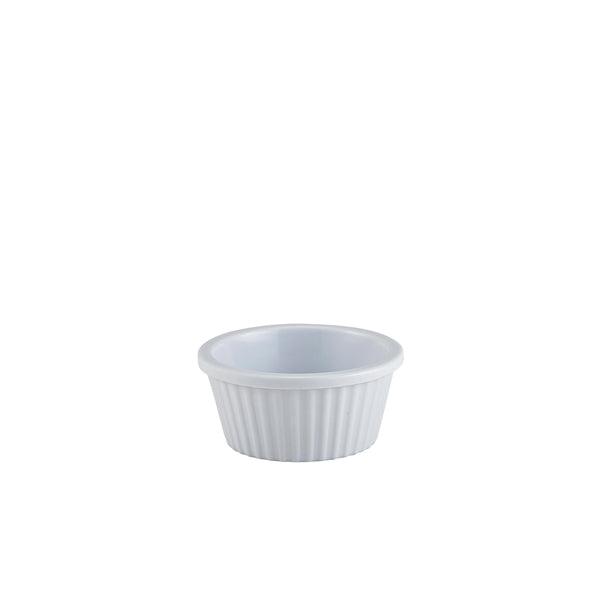 Ramekin 1oz Fluted White - BESPOKE 77
