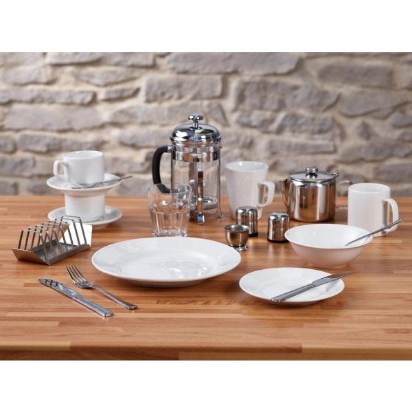 GenWare Stainless Steel Economy Teapot 60cl/20oz - BESPOKE 77