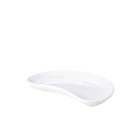 Genware Porcelain Crescent Salad Dish 20cm/7.75" - BESPOKE 77