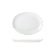 Genware Porcelain Oval Plate 24cm/9.5" - BESPOKE 77