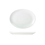 Genware Porcelain Oval Plate 25.4cm/10" - BESPOKE 77