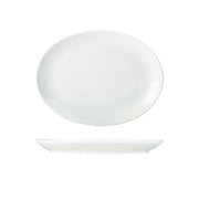 Genware Porcelain Oval Plate 31cm/12.25" - BESPOKE 77