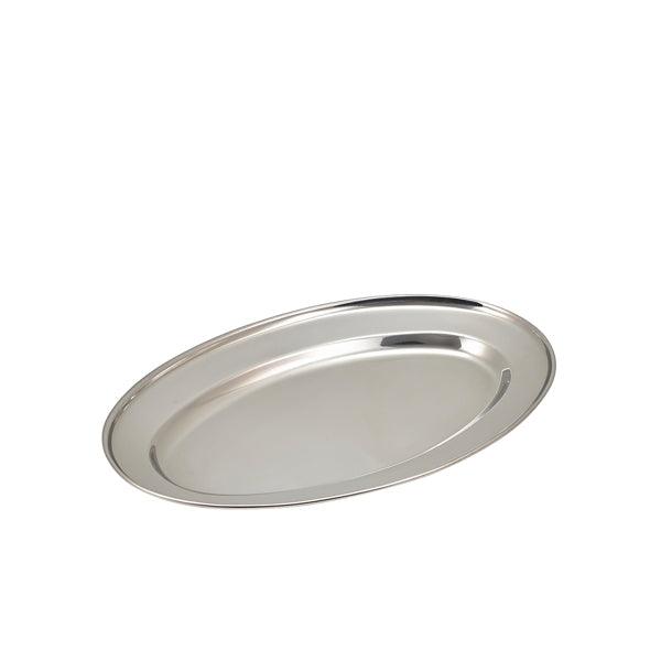 GenWare Stainless Steel Oval Flat 30cm/12" - BESPOKE 77