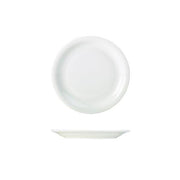 Genware Porcelain Narrow Rim Plate 16cm/6.25" - BESPOKE 77