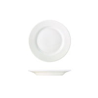 Genware Porcelain Classic Winged Plate 17cm/6.5" - BESPOKE 77
