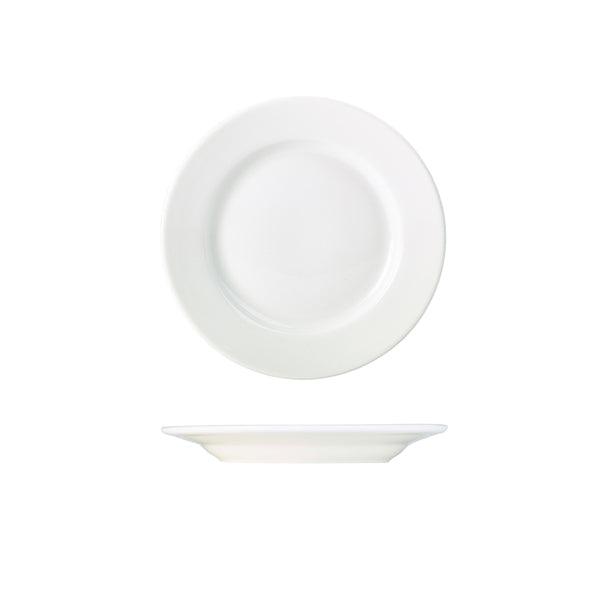Genware Porcelain Classic Winged Plate 19cm/7.5" - BESPOKE 77