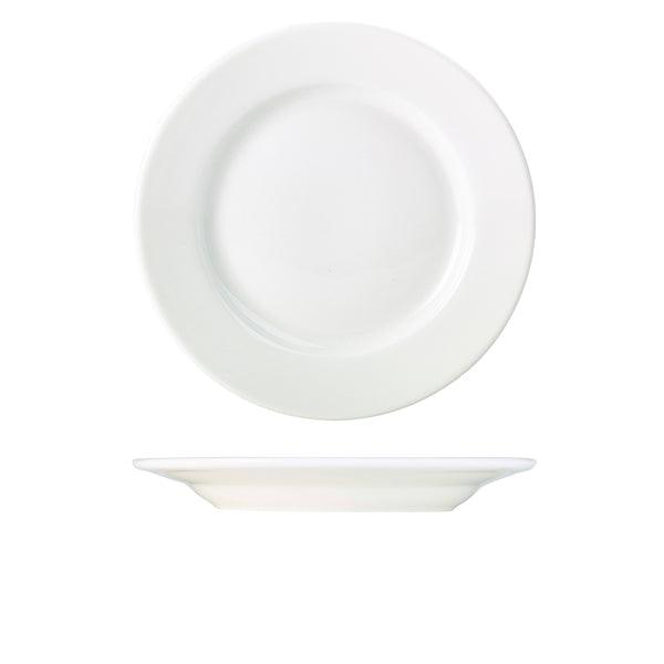 Genware Porcelain Classic Winged Plate 28cm/11" - BESPOKE 77